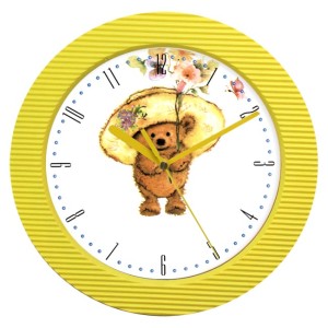 Zegar ścienny kolor kapelusznik