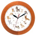Zegar drewniany zwierzęta calvados