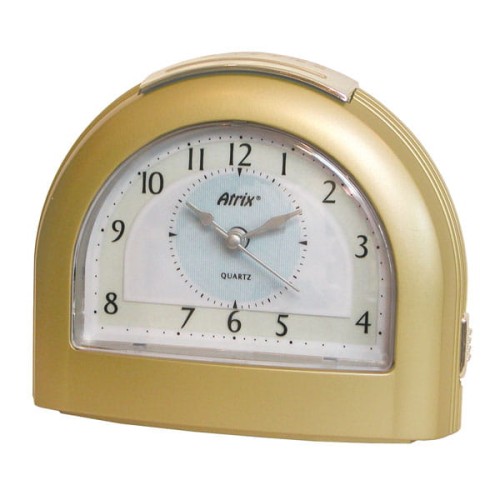 budzik kwarcowy z tarczą podświetlaną