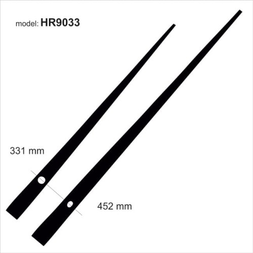 super długie wskazówki