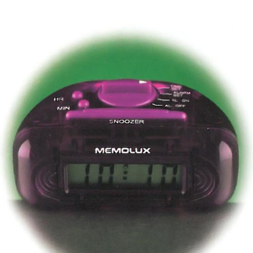 cyfrowy budzik z wyświetlaczem LCD