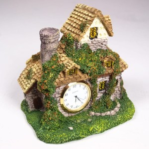 Zegar ceramiczny średni domek S4