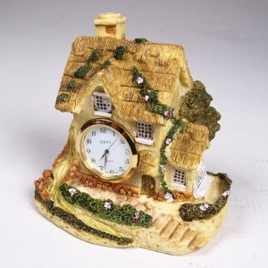 Zegar ceramiczny średni domek S5