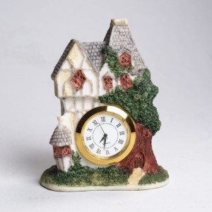 Zegar ceramiczny mały domek M3