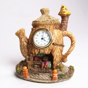 Zegar ceramiczny mały domek M14