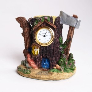 Zegar ceramiczny mały domek M11