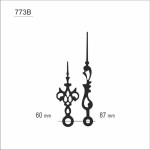 Wskazówki zegarowe ażurowe /W773