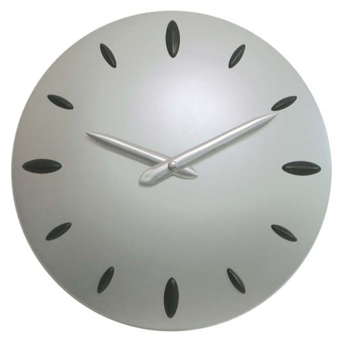 Wypukły zegar ścienny z indeksami
