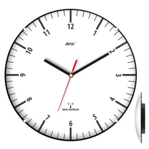 Zegar ścienny sterowany radiowo convex 30cm