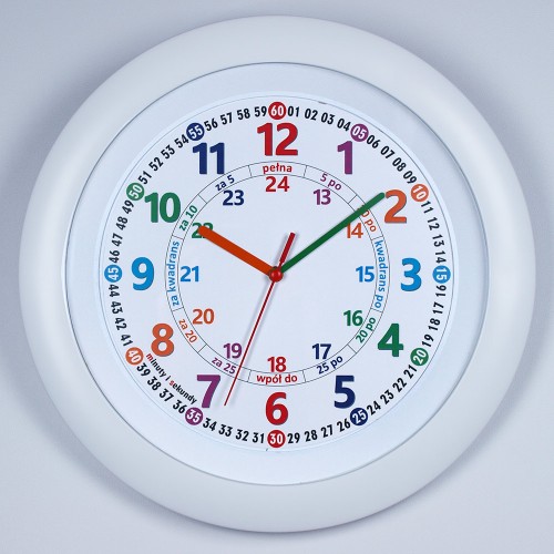 zegar do nauki odczytu czasu