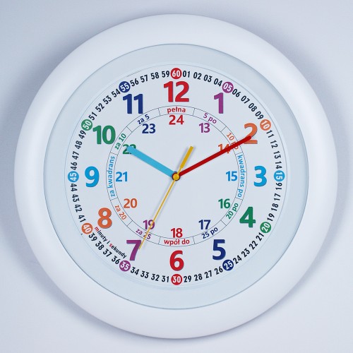 zegar do nauki odczytu czasu