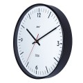Czarny zegar sterowany przez bluetooth