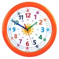 pomarańczowy zegar edukacyjny