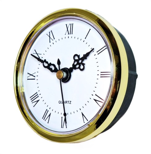 wkładka zegarowa złota