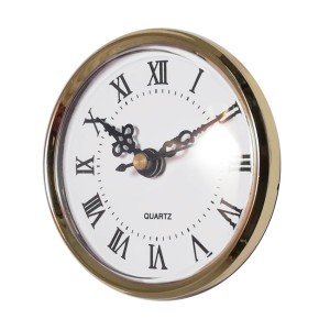 Wkładka zegarowa 90mm złota