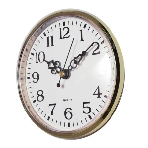 Wkładka zegarowa 110mm złota 