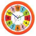 pomarańczowy zegar edukacyjny