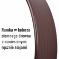 Drewnopodobna ramka w kolorze czarne drewno
