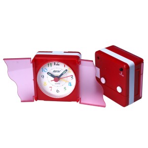 Mini budzik z drzwiczkami dobudzanie/56x57mm