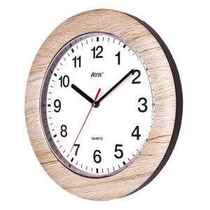 Zegar ścienny dekor ramki Dąb Sanremo Piaskowy 27cm