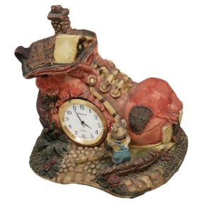 Zegar ceramiczny duży domek D6