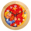 zegar drewniany dziecięcy jesion