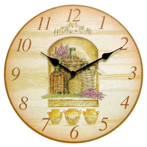 Ekologiczny zegar ścienny MDF 596