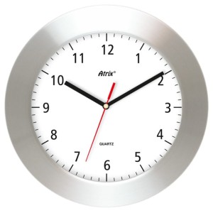 Zegar aluminiowy solid ARABIC #3