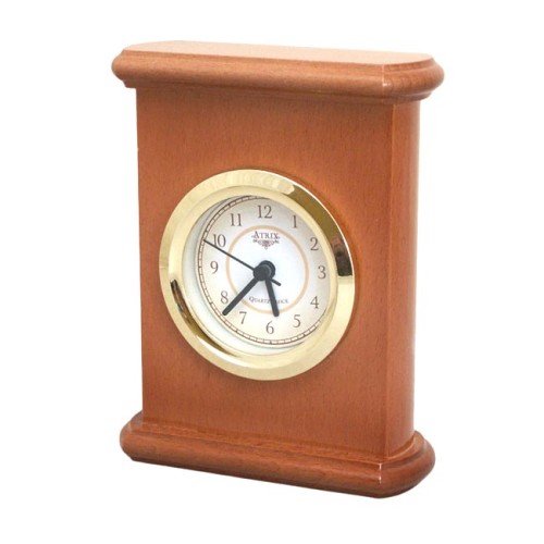 zegar kominkowy drewniany