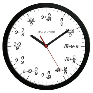 Zegar ścienny solid magia 9 #2