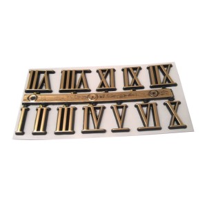Komplet plastikowych cyfr rzymskich 15mm