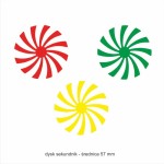 Wskazówka sekundnika w formie dysku