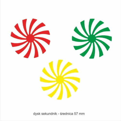 zegarowy sekundnik dysk