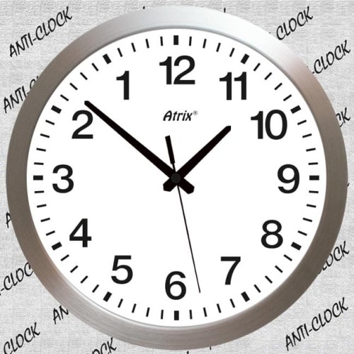 duży aluminiowy antyzegar