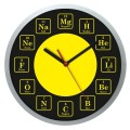 srebrny zegar dla chemika