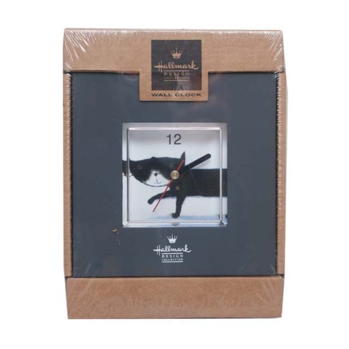 Zegar z ramką kotek