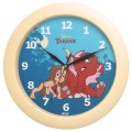 Zegar tarzan z budzikiem żółty
