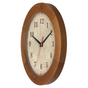 Zegar drewniany solid Arabic