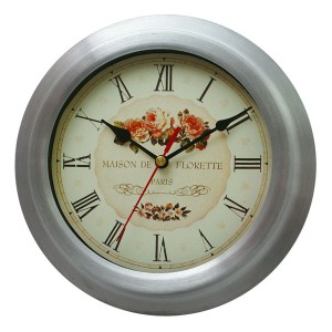 Zegar aluminiowy morski #F