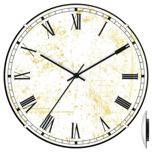 Zegar convex old roman