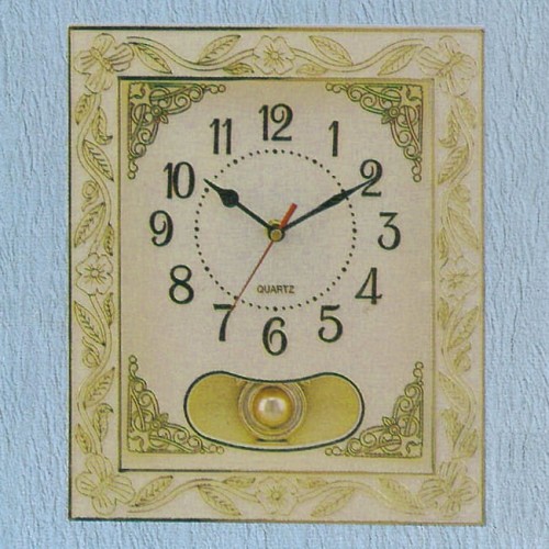 Zegar ozdobny z muzyką i wahadełkiem