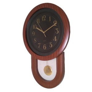Zegar z wahadłem drewnopodobny