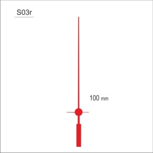 Wskazówka sekundnika czerwona /S28