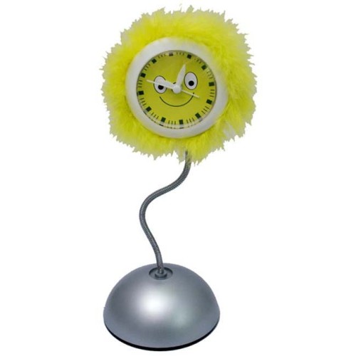 Śmieszny zegar na biurko z grzywą