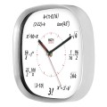 zegar matematyczny - biały