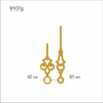 Wskazówki zegarowe ażurowe /W12