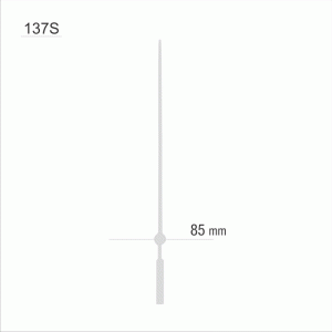 Wskazówka sekundnika srebrna #S41S