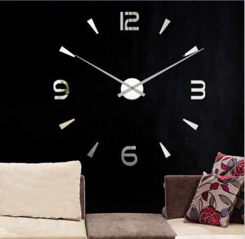 Super duży zegar 3D