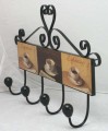 wieszak metalowy z obrazkami