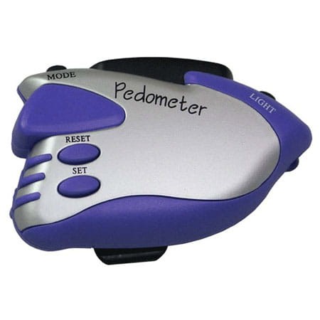 Krokomierz z latarką LED